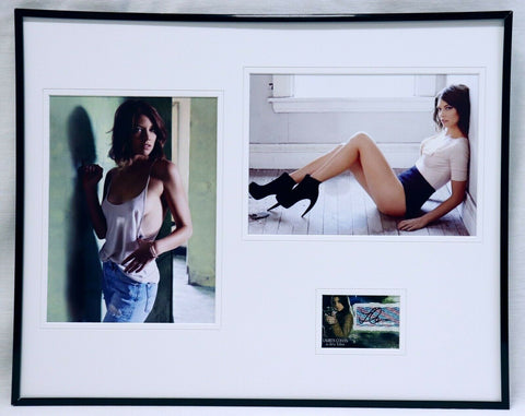 Lauren Cohan Signed Framed 16x20 Photo Display INKWORKS Walking Dead