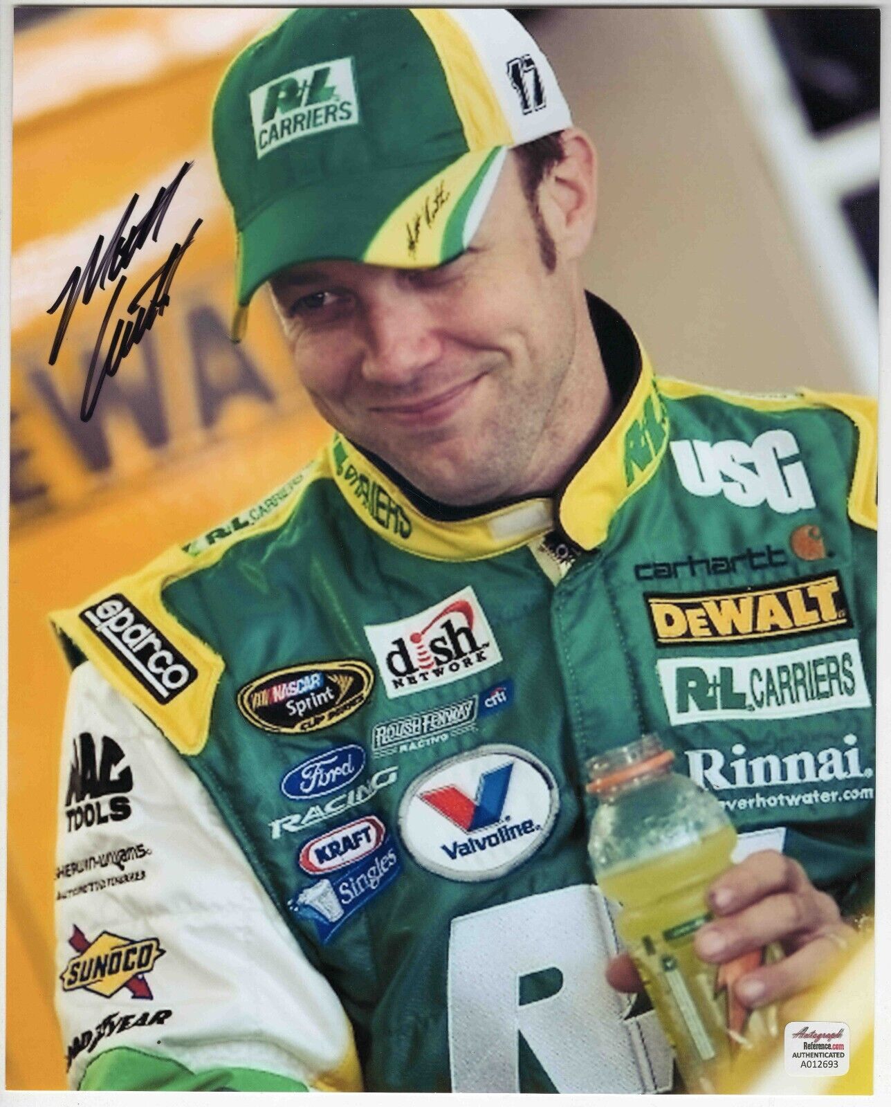 Matt Kenseth Signed 8x10 Photo