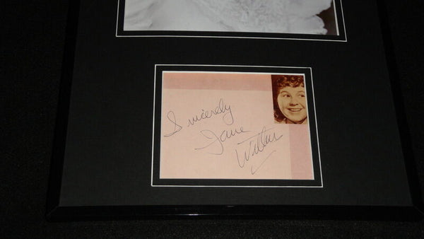 Jane Withers Signed Framed 11x17 Photo Display