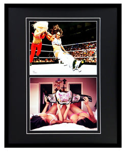 Brie Bella Signed Framed 16x20 Photo Display  JSA