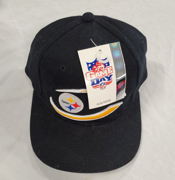 VINTAGE NWT GameDay Pittsburgh Steelers Adjustable Snapback Cap Hat