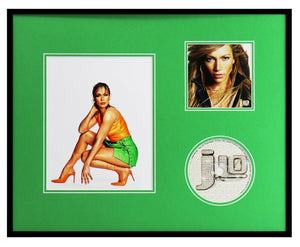 Jennifer Lopez Framed 16x20 JLo CD & Photo Display