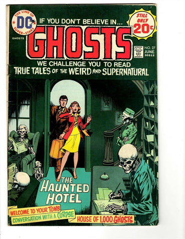 Ghosts #27 ORIGINAL Vintage 1974 DC Comics 