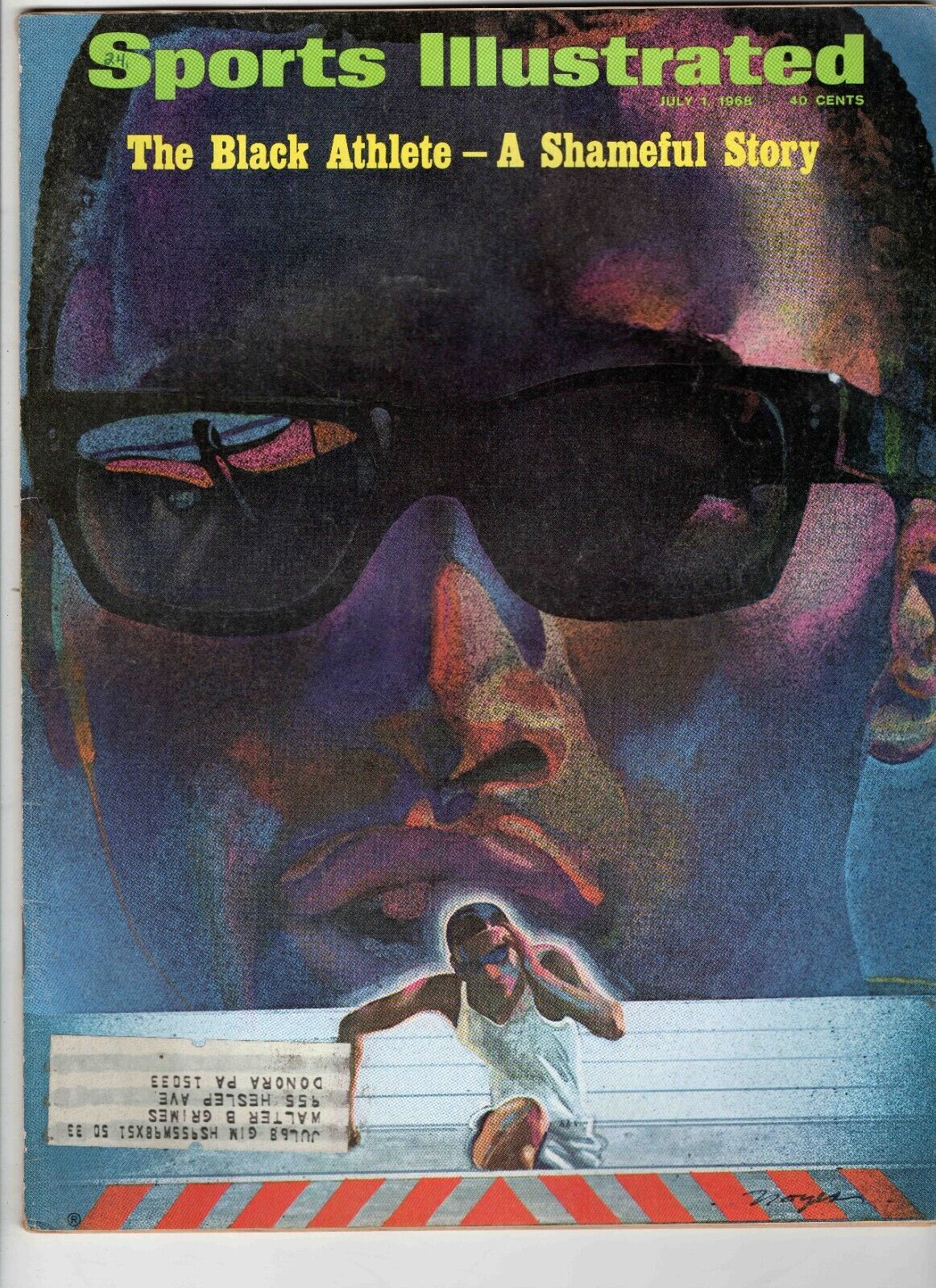 July 1 1968 Sports Illustrated Magazine The Black Athlete