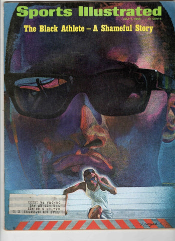 July 1 1968 Sports Illustrated Magazine The Black Athlete