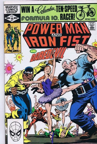 Power Man and Iron Fist #77 ORIGINAL Vintage 1982 Marvel Comics Daredevil