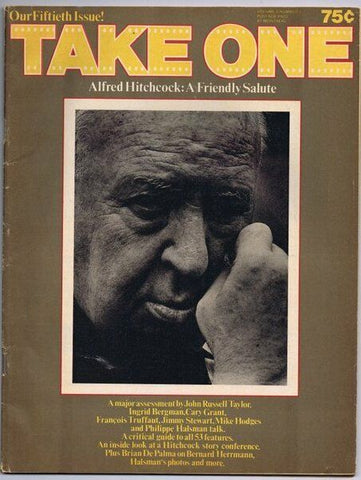 ORIGINAL Vintage 1976 Take One Magazine Vol 5 #2 Alfred Hitchcock