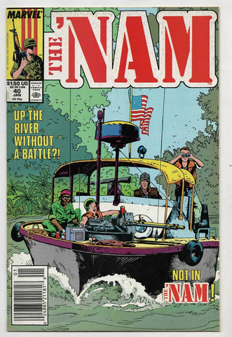 The Nam #40 VINTAGE 1990 Marvel Comics