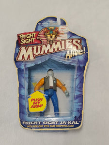 VINTAGE 1997 Kenner Fright Sight Mummies Alive Ja-kal Figure