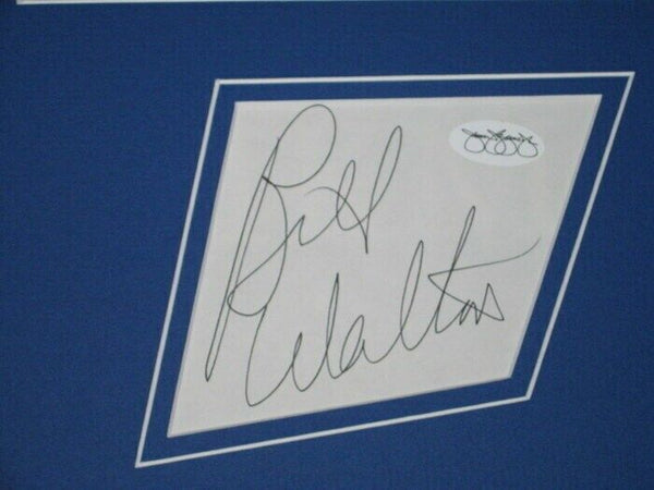 Bill Walton Signed Framed 11x17 Photo Display JSA UCLA Clippers Celtics 