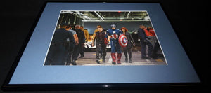 Avengers Captain America Hawkeye & Black Widow Framed 16x20 Poster Display 