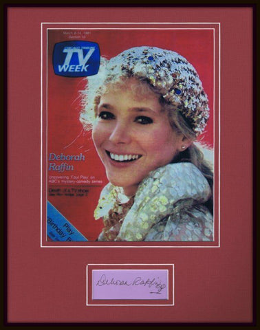 Deborah Raffin Signed Framed 11x14 Photo Display 