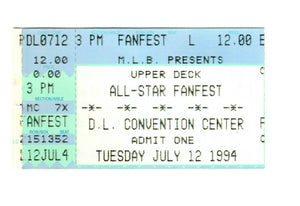 1994 Upper Deck MLB All Star Game Fanfest Pittsburgh Pirates David Lawrence Ctr