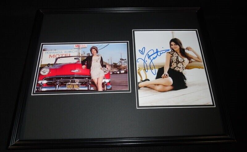 Victoria Justice Signed Framed 16x20 Photo Set Victorious Eye Candy Zoey 101 B