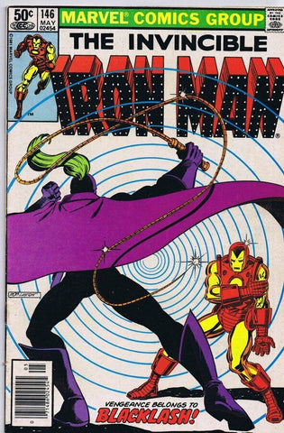 Iron Man #146 ORIGINAL Vintage 1981 Marvel Comics Backlash