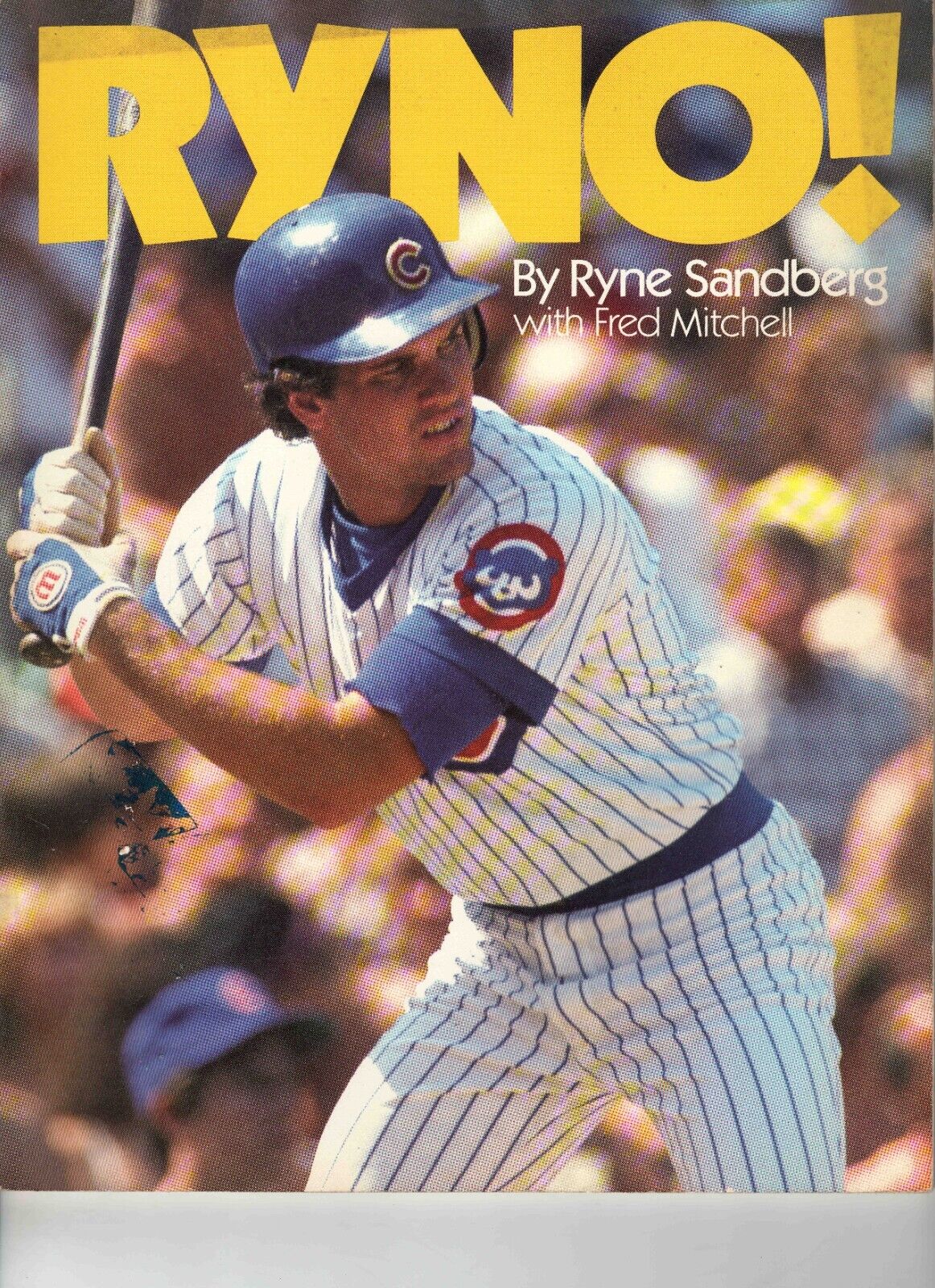 1985 RYNO Ryne Sandberg Book Fred Mitchell Chicago Cubs