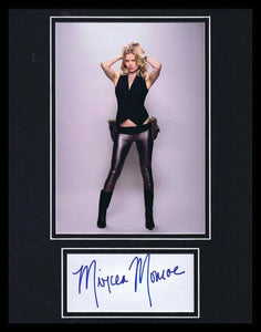 Mircea Monroe Signed Framed 11x14 Photo Display AW 