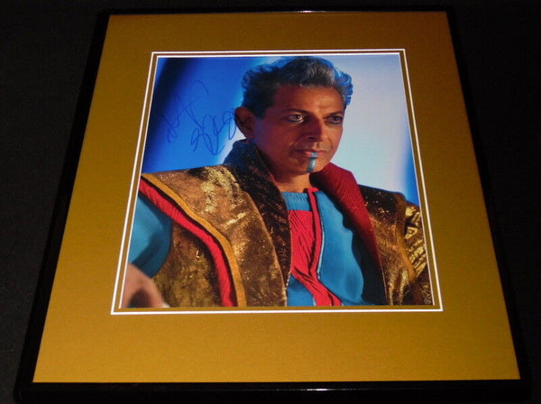 Jeff Goldblum Signed Framed 16x20 Photo Poster Display AW Thor Ragnarok