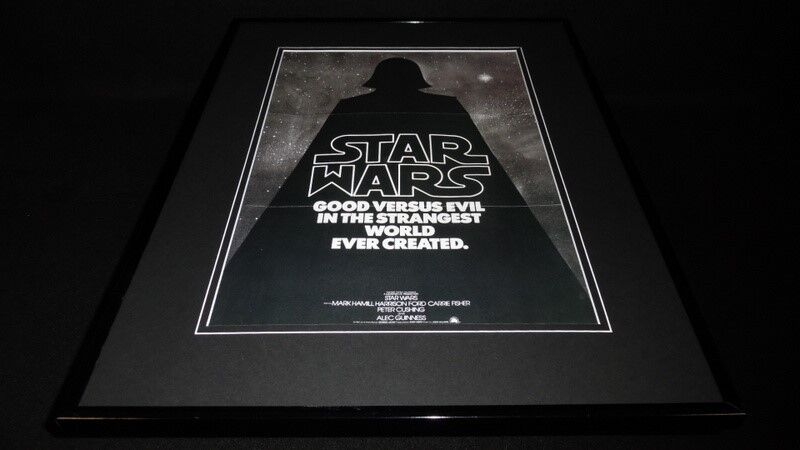 Star Wars Framed 16x20 Poster Display Official Repro Darth Vader