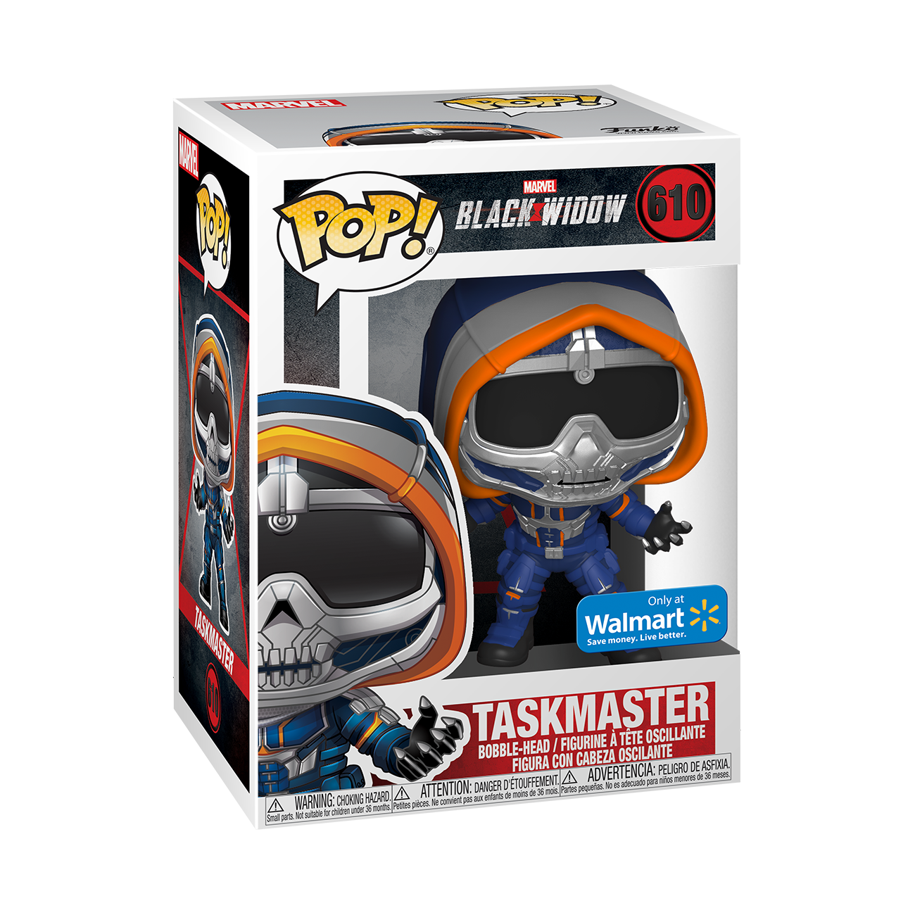 NEW SEALED 2020 Funko Pop Figure Black Widow Taskmaster Walmart Exclusive