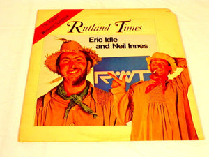 1976 Eric Idle Neil Innes Rutland Times LP Vinyl Record Album PPSD-98018