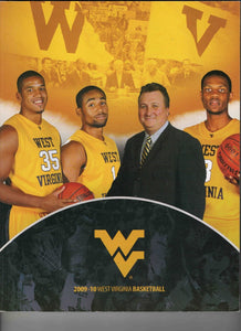 2009-10 West Virginia Mountaineers Basketball Yearbook