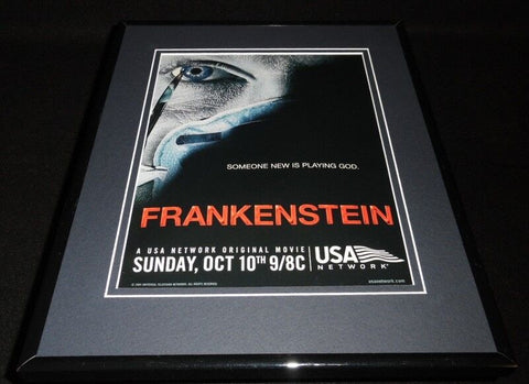 Frankenstein 2004 USA Framed 11x14 ORIGINAL Vintage Advertisement Parker Posey