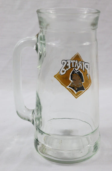 VINTAGE 1987 Pittsburgh Pirates Glass Mug