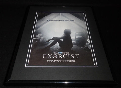 The Exorcist 2016 Fox Framed 11x14 ORIGINAL Advertisement Geena Davis