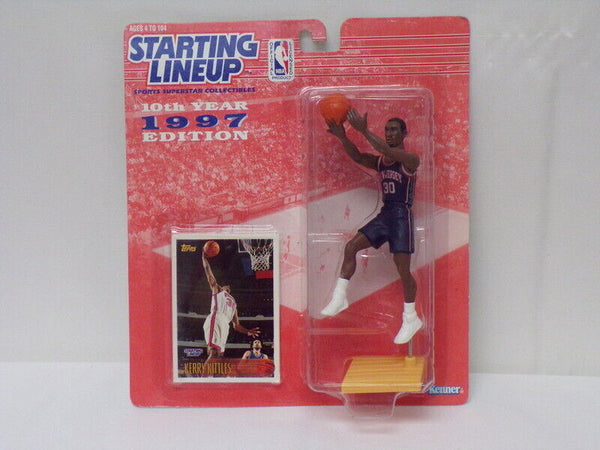 Kerry Kittles Nets VINTAGE SEALED 1997 Starting Lineup Action Figure SLU