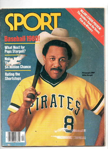 VINTAGE Apr 1980 Sport Magazine Willie Stargell