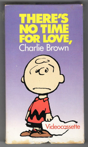 VINTAGE Peanuts There's No Time for Love Charlie Brown VHS Cassette 