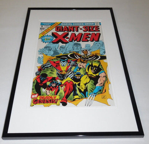 Giant Size X Men #1 Framed 11x17 Cover Display Official Repro Woverine 