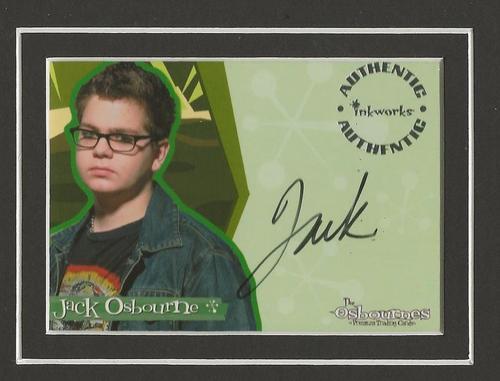 Jack Osbourne Signed Framed 11x17 Photo Display INKWORKS The Osbournes