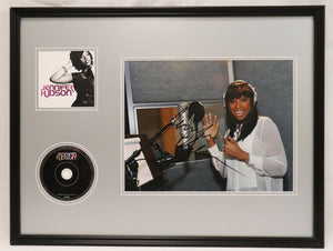 Jennifer Hudson Signed Framed 18x24 CD & Photo Display