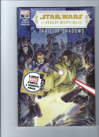 Star Wars High Republic Trail of Shadows #1 2022 Walmart  Marvel Comics 3 Pack  