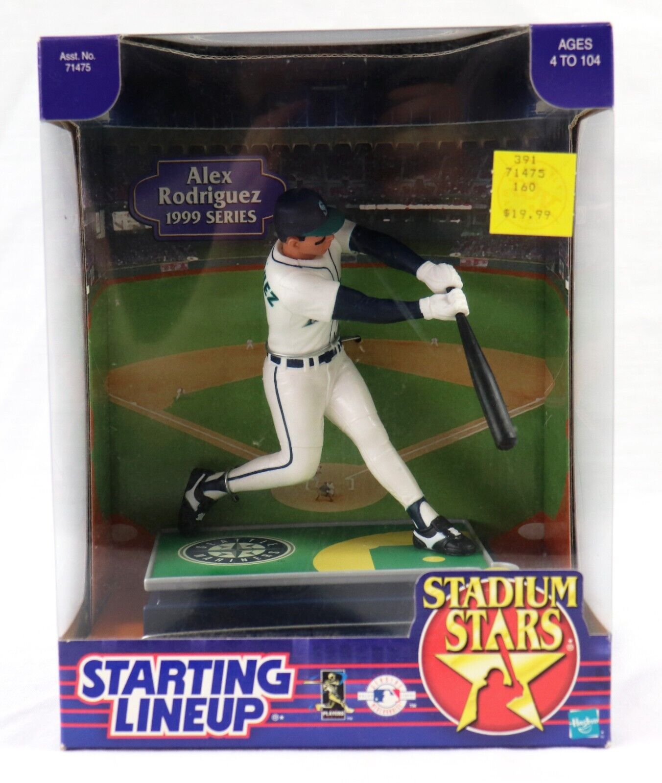 VINTAGE 1999 Starting Lineup Stadium Stars Alex Rodriguez Statue Mariners