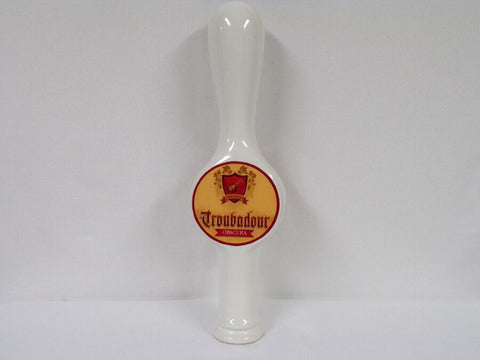 ORIGINAL Troubador Obscura Beer Tap Handle RARE