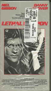 Lethal Weapon VINTAGE VHS Cassette Mel Gibson Danny Glover 