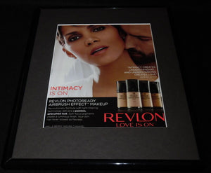 Halle Berry 2015 Revlon Makeup Framed 11x14 ORIGINAL Advertisement