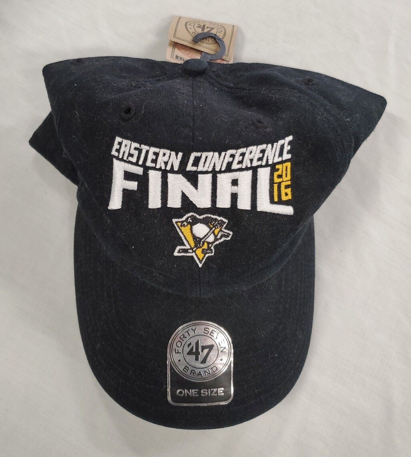 NWT 2016 Pittsburgh Penguins Eastern Conf Final Adjustable Snapback Cap Hat