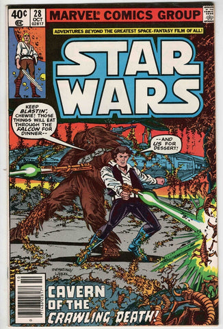 Star Wars #28 Vintage 1979 Marvel Comics Jabba the Hutt