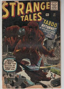 Strange Tales #77 VINTAGE 1960 Marvel Comics 1st Master Khan