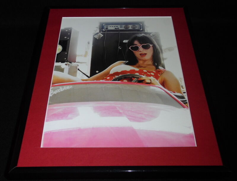 Katy Perry Wearing Heart Sunglasses Framed 11x14 Photo Display