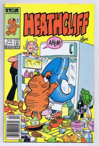 Heathcliff #15 ORIGINAL Vintage 1987 Marvel Comics 