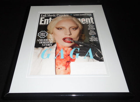 Lady Gaga Framed ORIGINAL 2015 Entertainment Weekly Cover American Horror Story