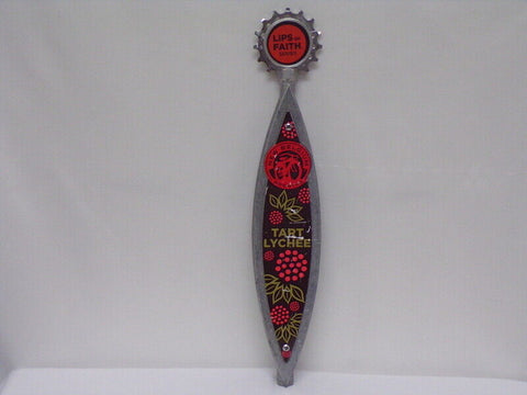 ORIGINAL Vintage New Belgium Tart Lychee Beer Keg Tap Handle