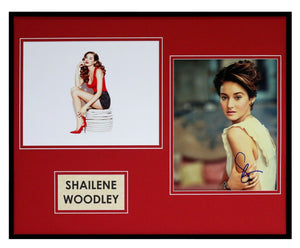 Shailene Woodley Signed Framed 16x20 Photo Set Secret Life of American Teenager