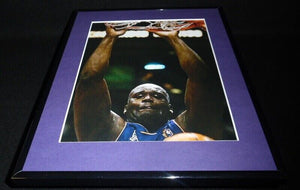 Shaquille O'Neal DUNK Framed 11x14 Photo Display LA Lakers