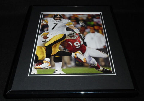 Ben Roethlisberger Super Bowl 43 Framed 11x14 Photo Display Steelers